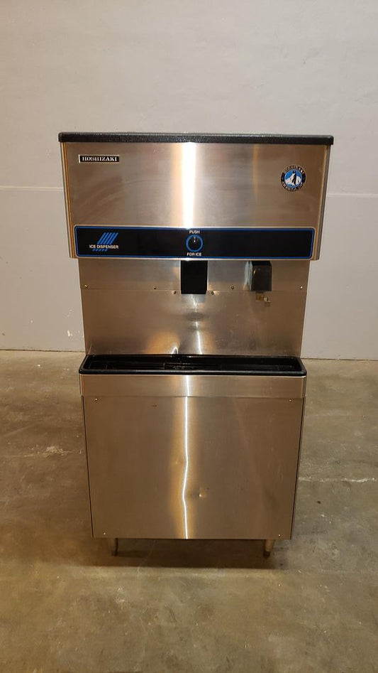 HOSHIZAKI DM-180A Ice Dispenser & KML-600MWH Ice Maker Combo(S6LLST10431)