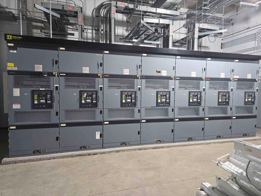 Square D Power-Zone 4 Entry Switchgear 7 Section 4000Amp NW40H3 MasterPact Breakers