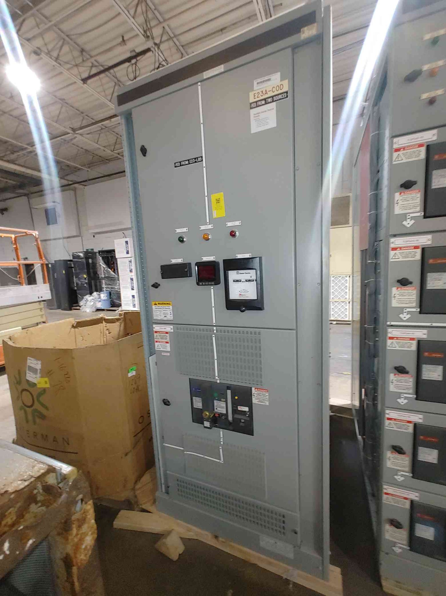 GE Power Break II MAIN SSD40B440 4000A 3P 600V Circuit Breaker MicroVersaTrip Plus (112944)