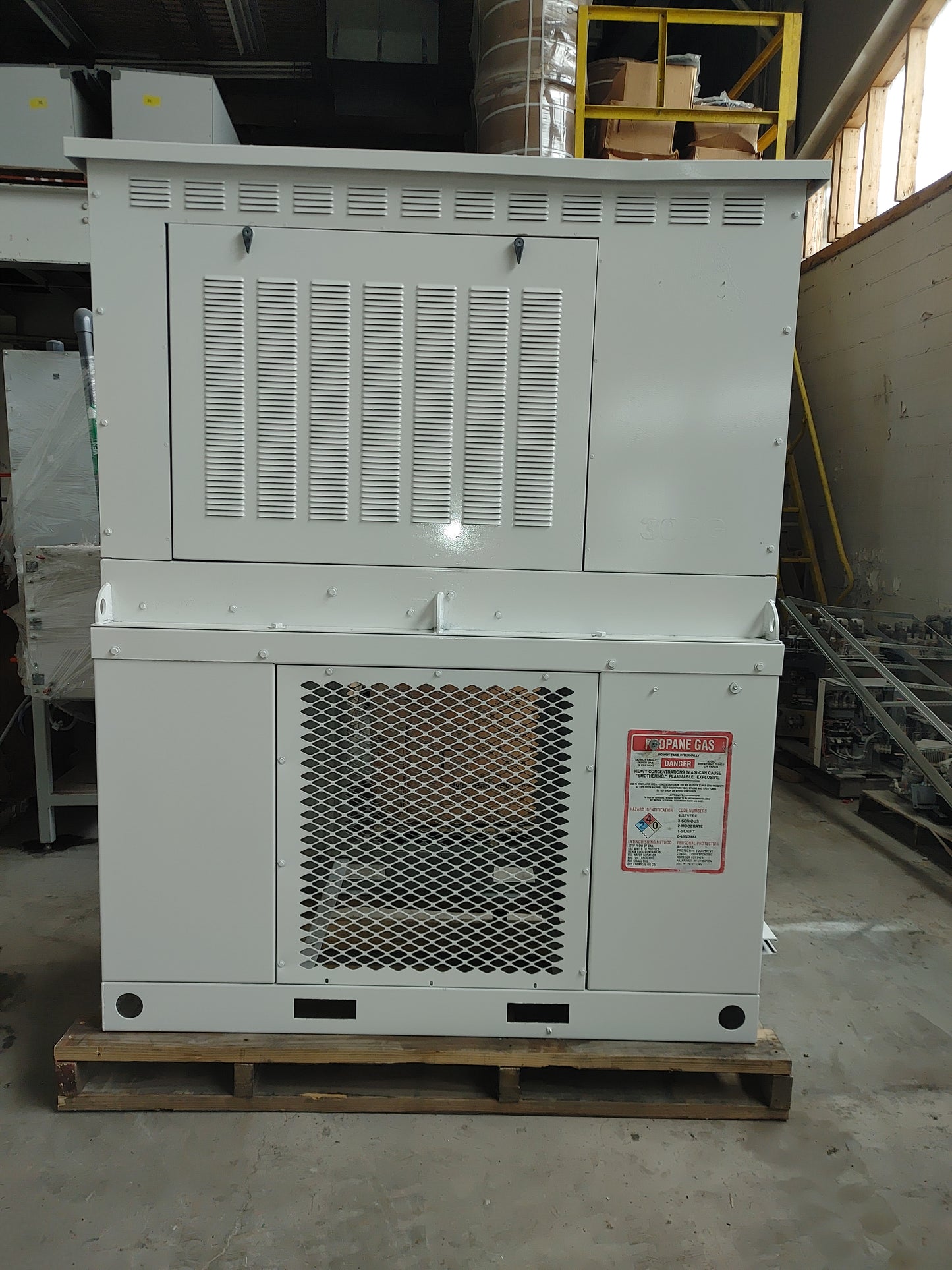 30KW 30SGT Lynx Power Systems Nat Gas LP Generator 429 Hrs TESTED (SKU: 110273)