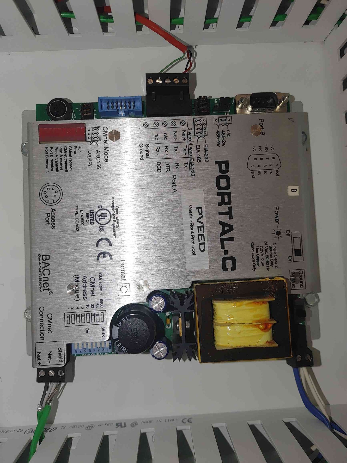 Automated Logic PORTAL-C PVEED Veeder-Root Control-Module Gateway TYPE COM32