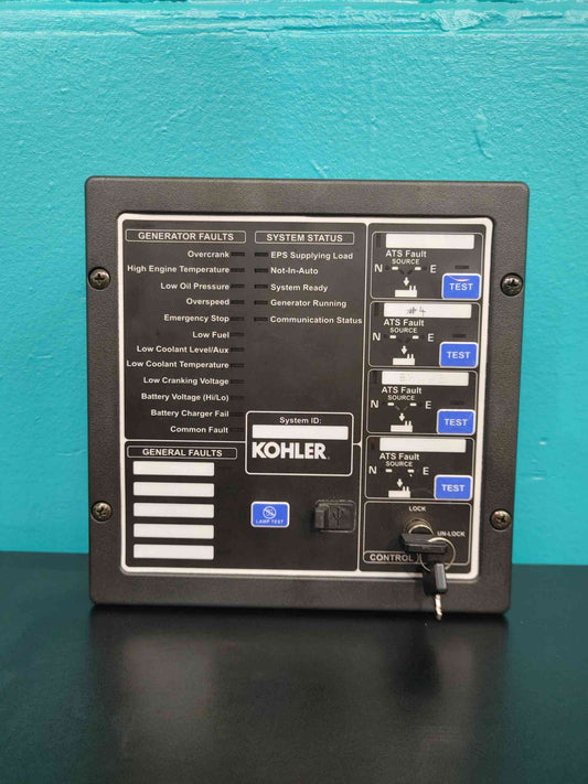 NEW Kohler GM91356-KP1 RSA III Remote Serial Annunciator Panel ATS Generator Test Control Board
