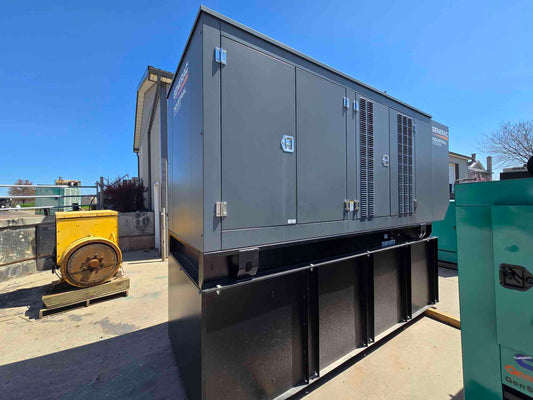 200KW Generac 8.7L JD Diesel 120/208V 3Ph. '19 298Hrs. LOAD TESTED