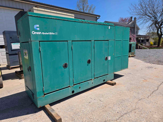 125KW Onan 8.3 Cummins Quiet Site Generator LP Nat Gas '97 954Hrs LOAD TESTED