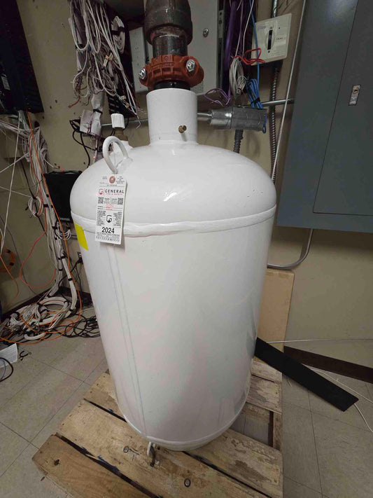 Fike 379 Lbs Ecaro 25 HFC-125 M5698 Fire Suppression Tank Cylinder