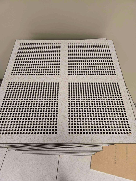 Tate 2'x2' Tate Air Flow Tiles Perforated Raised Access Floor Tiles (108576)