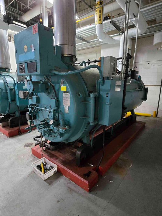 80HP Cleaver Brooks Packaged Boiler C8200-80 480V 3PH (SKU: 111498)