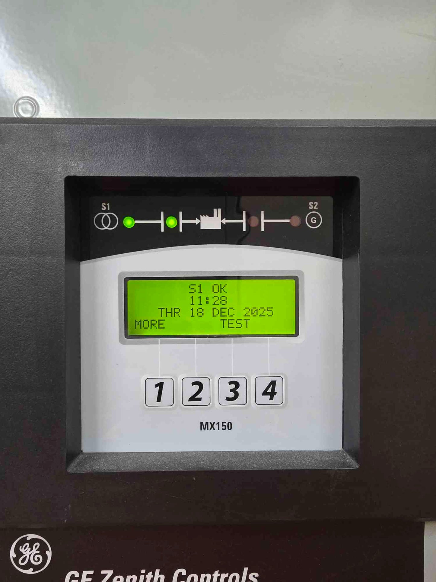 GE Zenith Controls Mechanical ATS with MX150 Microprocessor Controller (SKU: 111532)