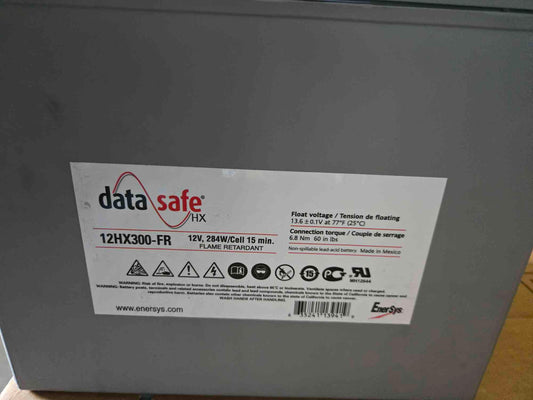 75AH DataSafe 12HX300-fr 12v 284W/Cell '16