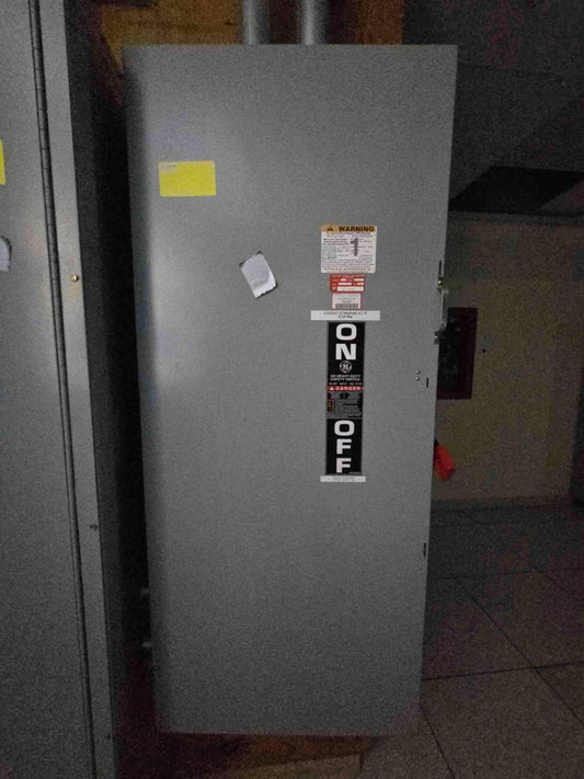 400A GE Safety Switch 600VAC/250VDC Model Number 11