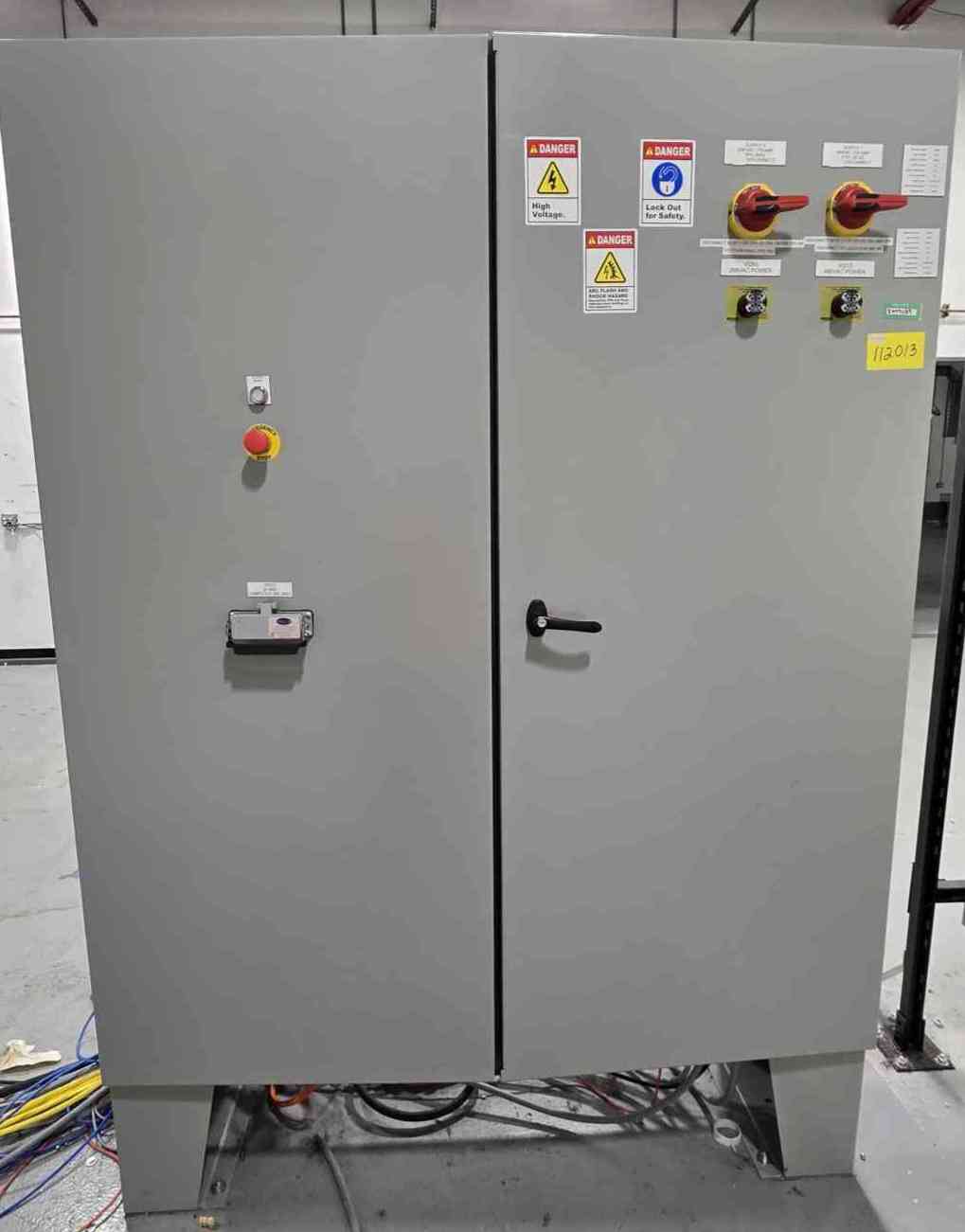 Industrial Electrical Enclosure with Double Doors w/ 2 rotary switches(SKU: 112013)