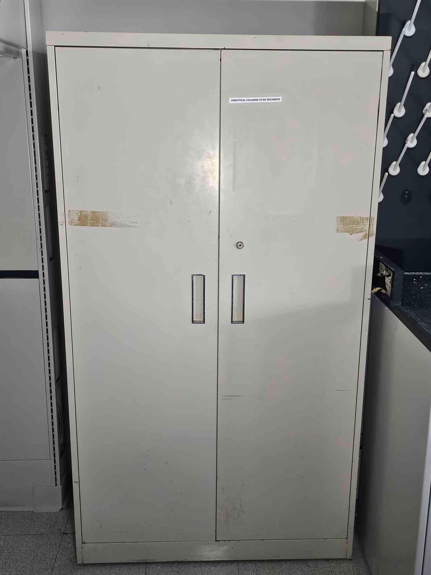 65" Tall Metal Casework Storage Cabinet with Shelves (112883)