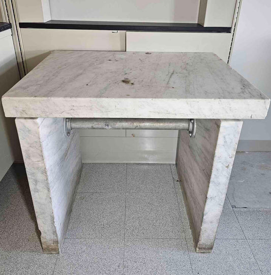 Heavy Duty White Marble Balance Table Anti Vibration Isolation (SKU: 113641)