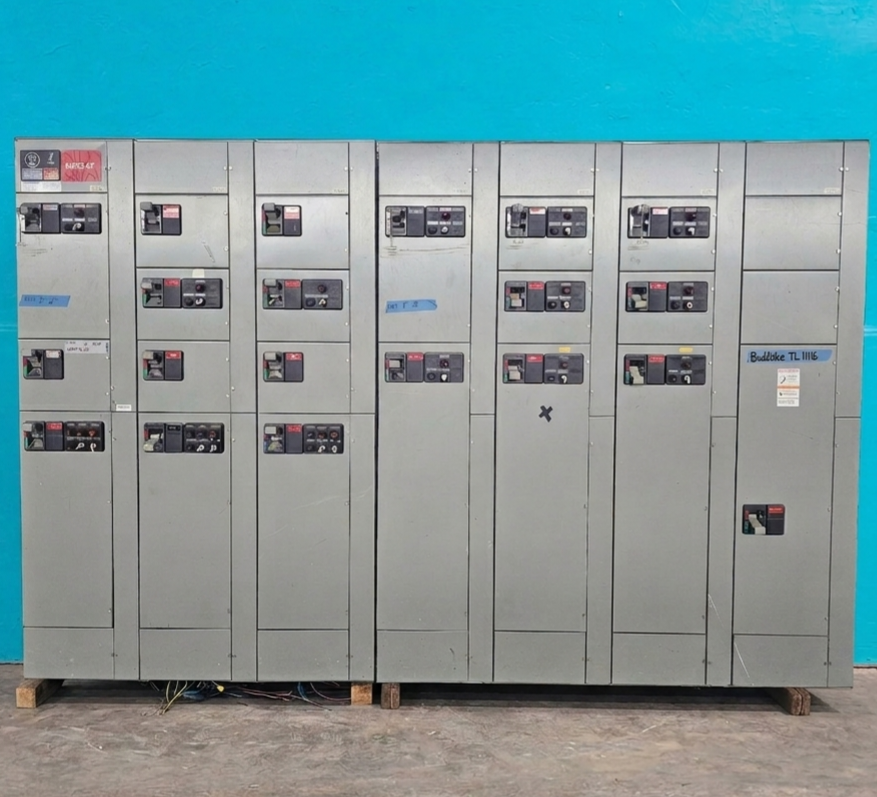 Westinghouse Advantage Motor Control Center MCC 480V 3PH 600A 65kA 7-Sec Cutler Eaton