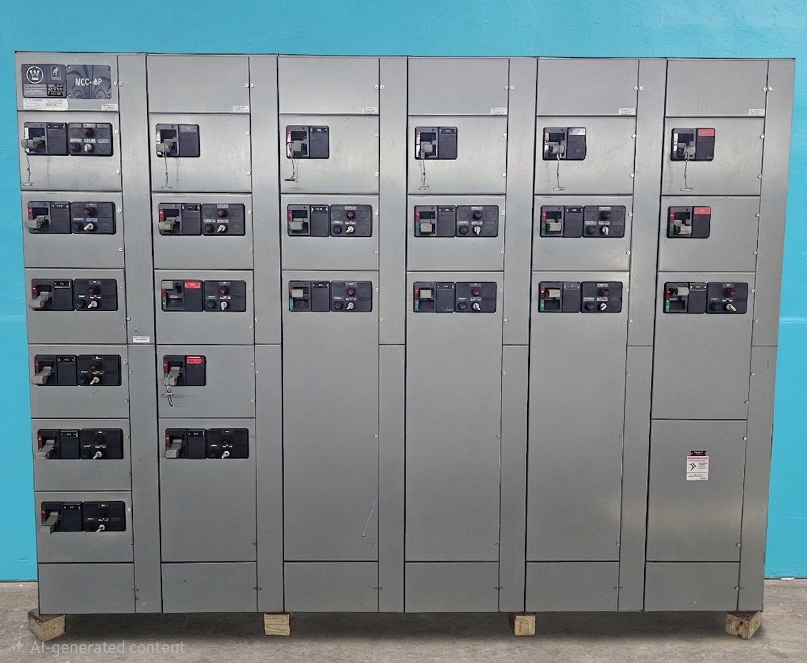 Westinghouse Advantage Motor Control Center MCC 480V 3PH 600A 65kA 6-Sec Cutler Eaton