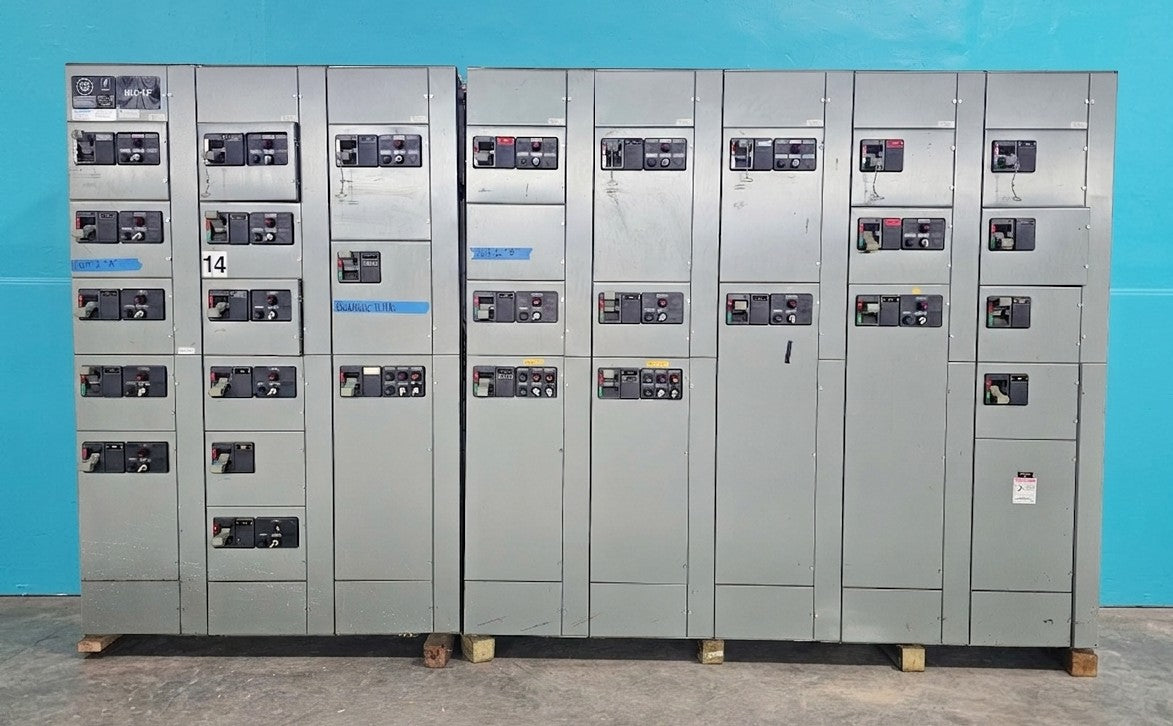 Westinghouse Advantage Motor Control Center MCC 480V 3PH 600A 65kA 8-Sec Cutler Eaton