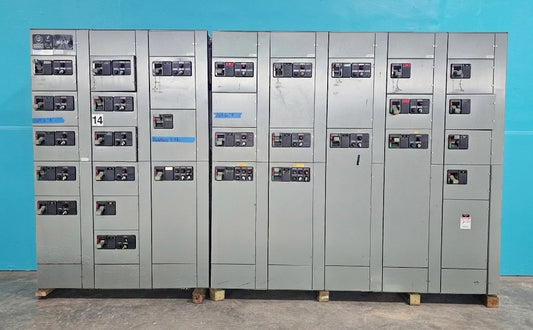 Westinghouse Advantage Motor Control Center MCC 480V 3PH 600A 65kA 8-Sec Cutler Eaton