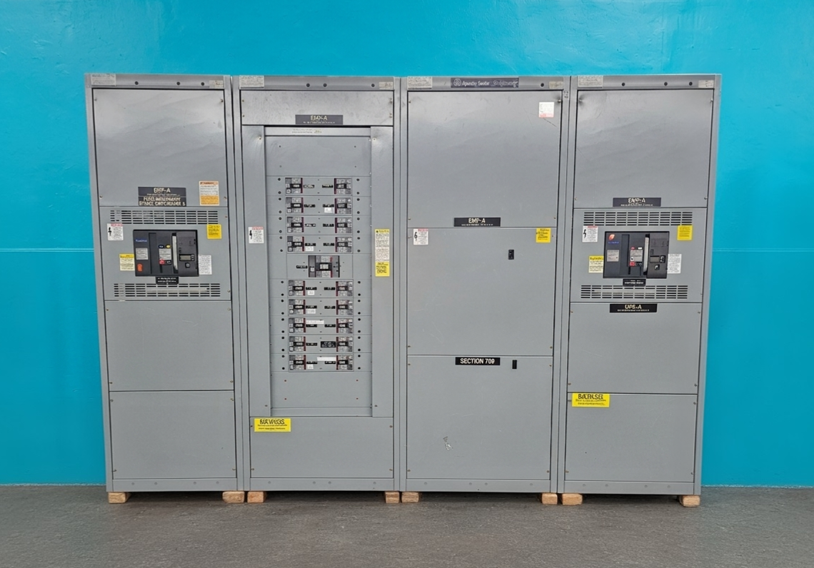 GE Power Break II 2000A 1600A 480V 3PH 100kA Switchboard Panelboard SSF16G216