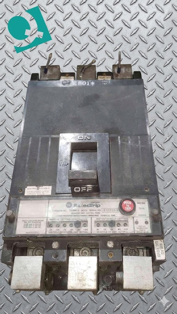 GE 1200A 600VAC 3 Pole Breaker TKR4612 (SKU: 112294)