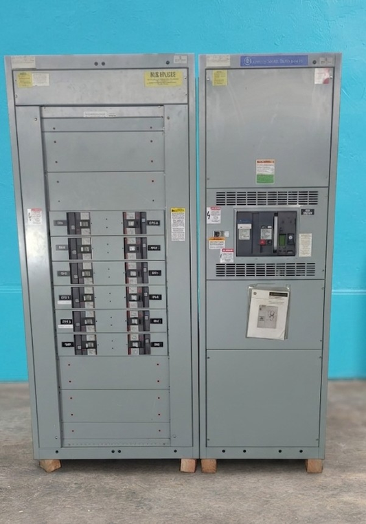 GE Power Break II 1600A 480V 3PH Switchboard Panelboard Lineup SSF16G216