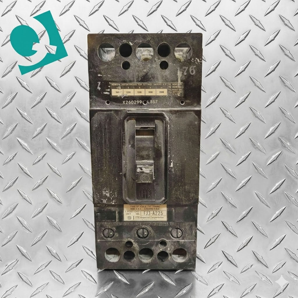 ITE Imperial Corporation 3 Pole Circuit Breaker 225A 600VAC 125/250VDC (109410)