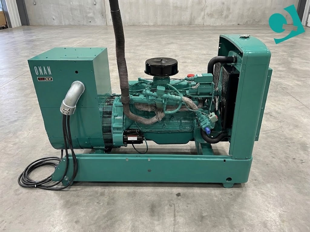 Onan 30kW Propane Generator 120/208V 3ph 827hrs Tested