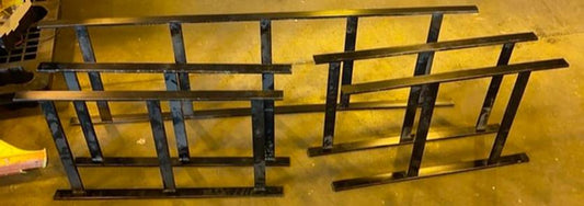 Ladder Rack Sizes: 59", 45", 30", 29", 24", 66", 84", 63", 45", 61", 62", 64", 119", 72", 30", 35", 58", 60", 132", 82", 52", 38", = 399 Linear ft.(S6LLST3998)