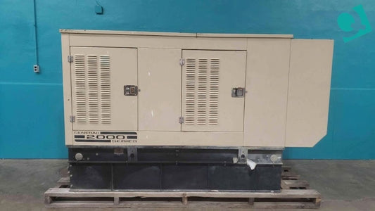 Generac 2000 Series 50kW 3.3 Daewoo Diesel Standby Generator 1PH 537Hrs TESTED (SKU: 113065)