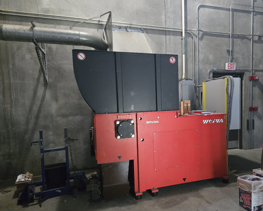 WEIMA WLK 800 Industrial Shredder & Hopper