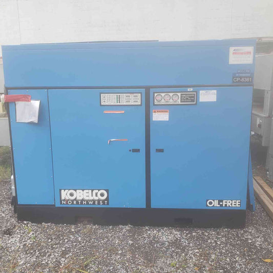 Kobelco 460V Supply 100HP Max 140A 60HZ Air Compressor (SKU: 110814)