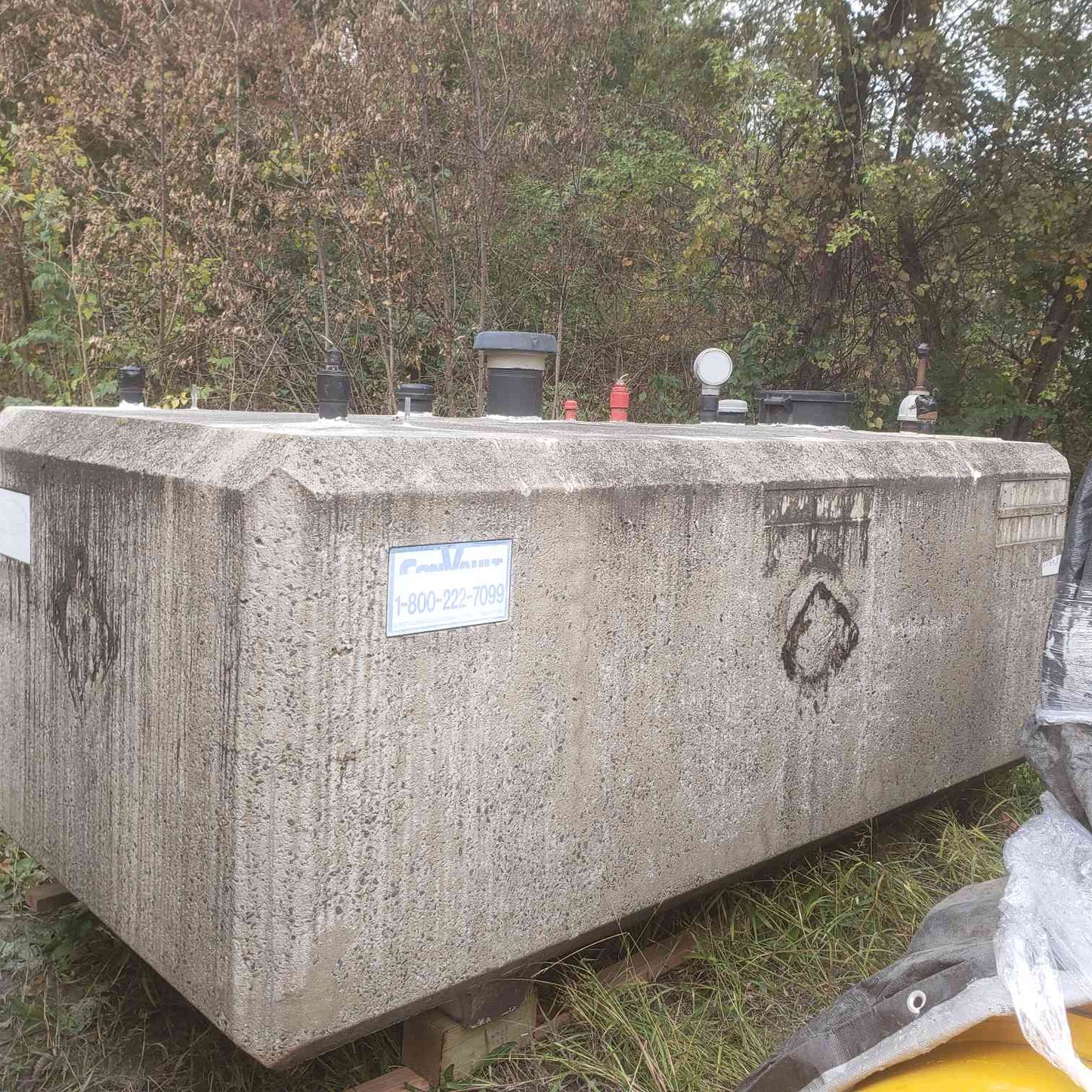 Convault 1000 Gallon Diesel Fuel Tank RN 1000 3S