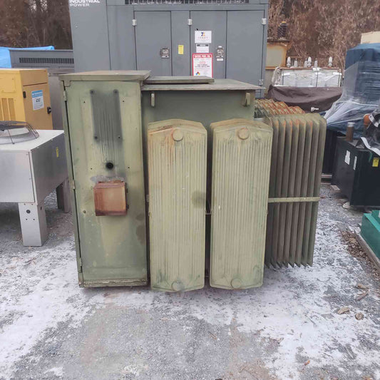GE 1500KVA 4160V x 480/277v Class 0A Distribution Padmount Transformer (SKU: 111594)