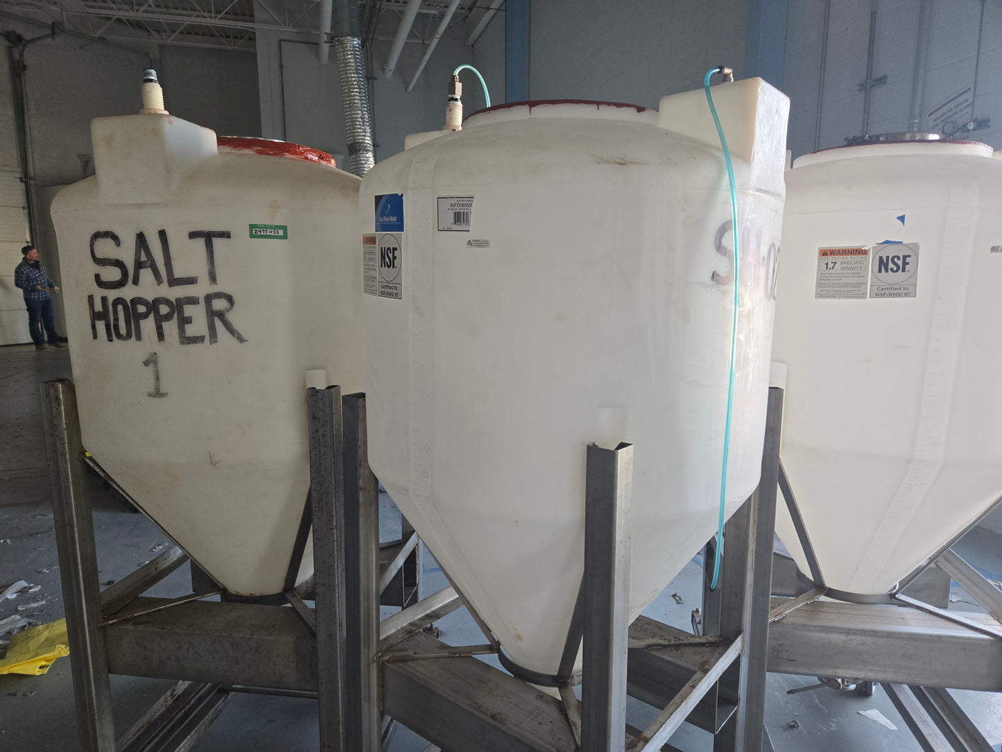Ace Roto-Mold INFD85-30 Portable 85 Gallons Holding Tanks NSF/ANSI 61 Certified