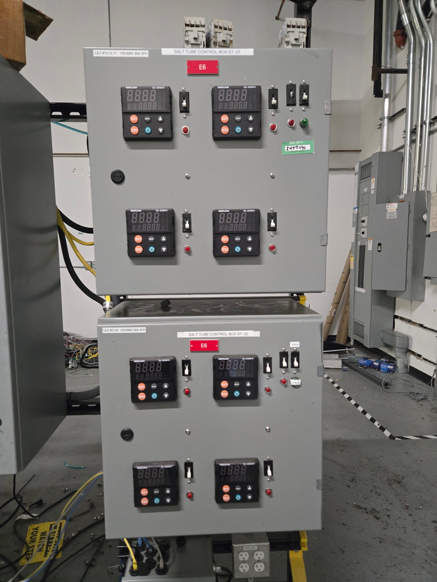 Industrial Heating/Processing Control Panel 120/208V 30A 3Ph (SKU: 112006)