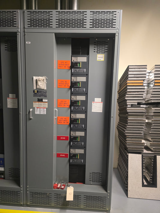 Square D QED Power-Style Switchboard 1600A 480Y/277V 3PH 4W Distribution Panel