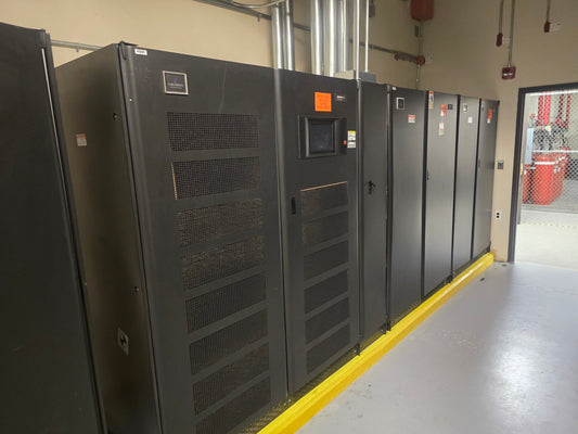 Liebert NXL 400kVA 360kW 480V 3PH Industrial UPS & 2 Battery Cabinets