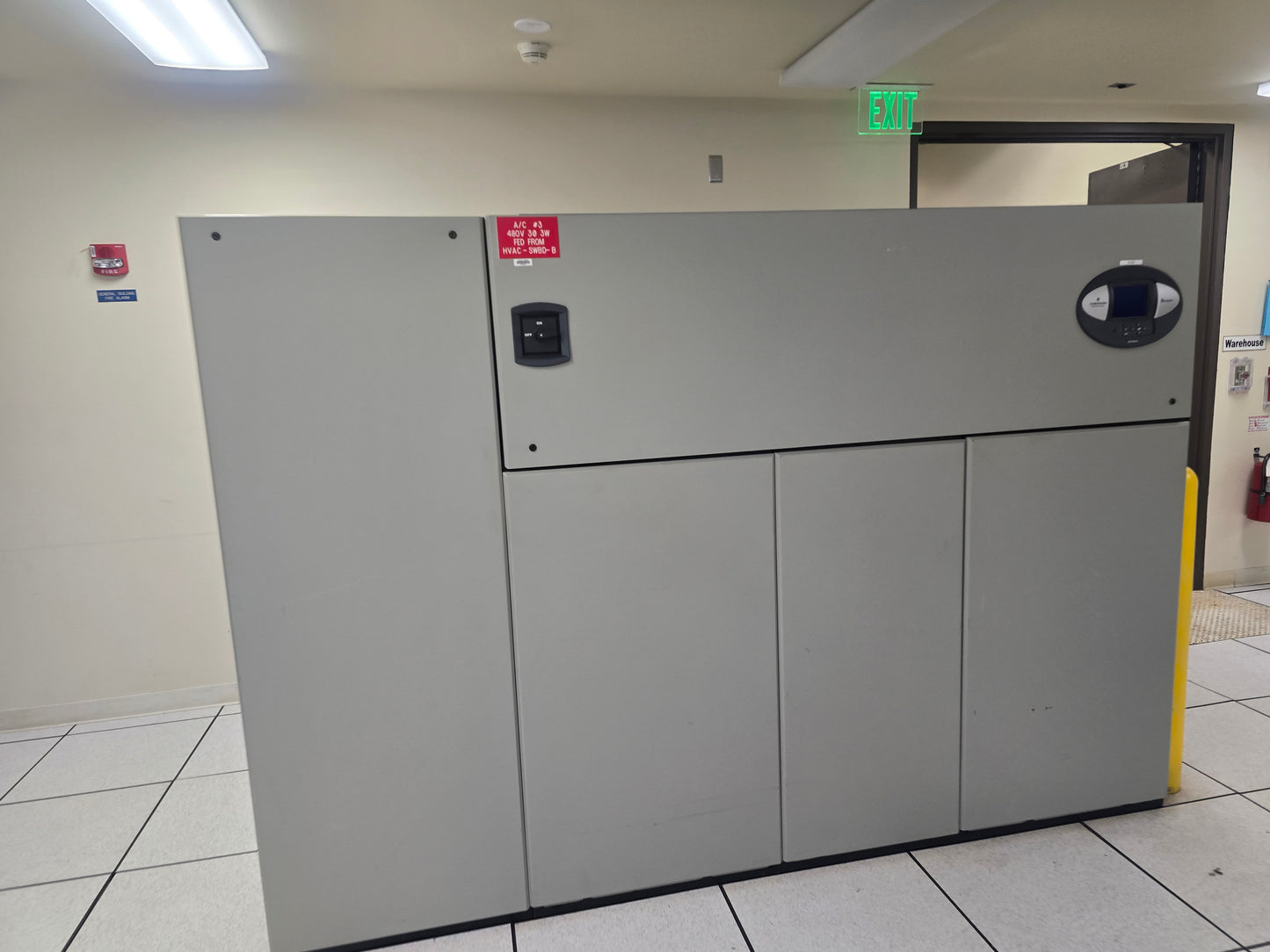 Liebert DS077AUA0EIA785 22 Ton CRAC Unit 460V 3PH Data Center AC