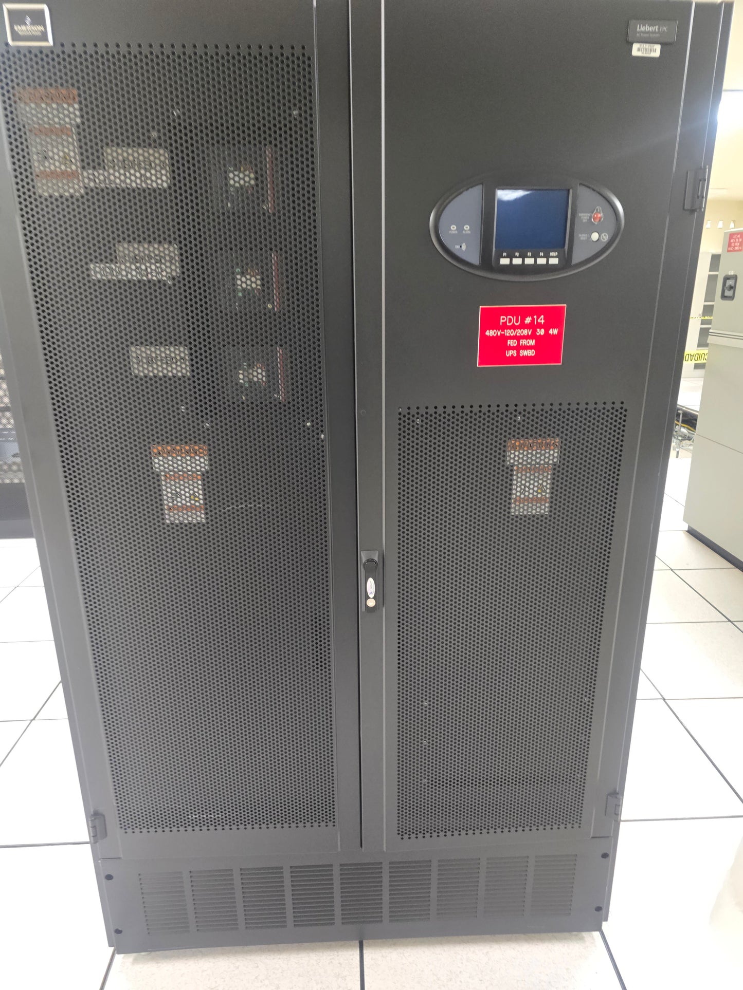 Liebert FPA15C417VA3402 FPC 150kVA Power Distribution Cabinet PDU 480V