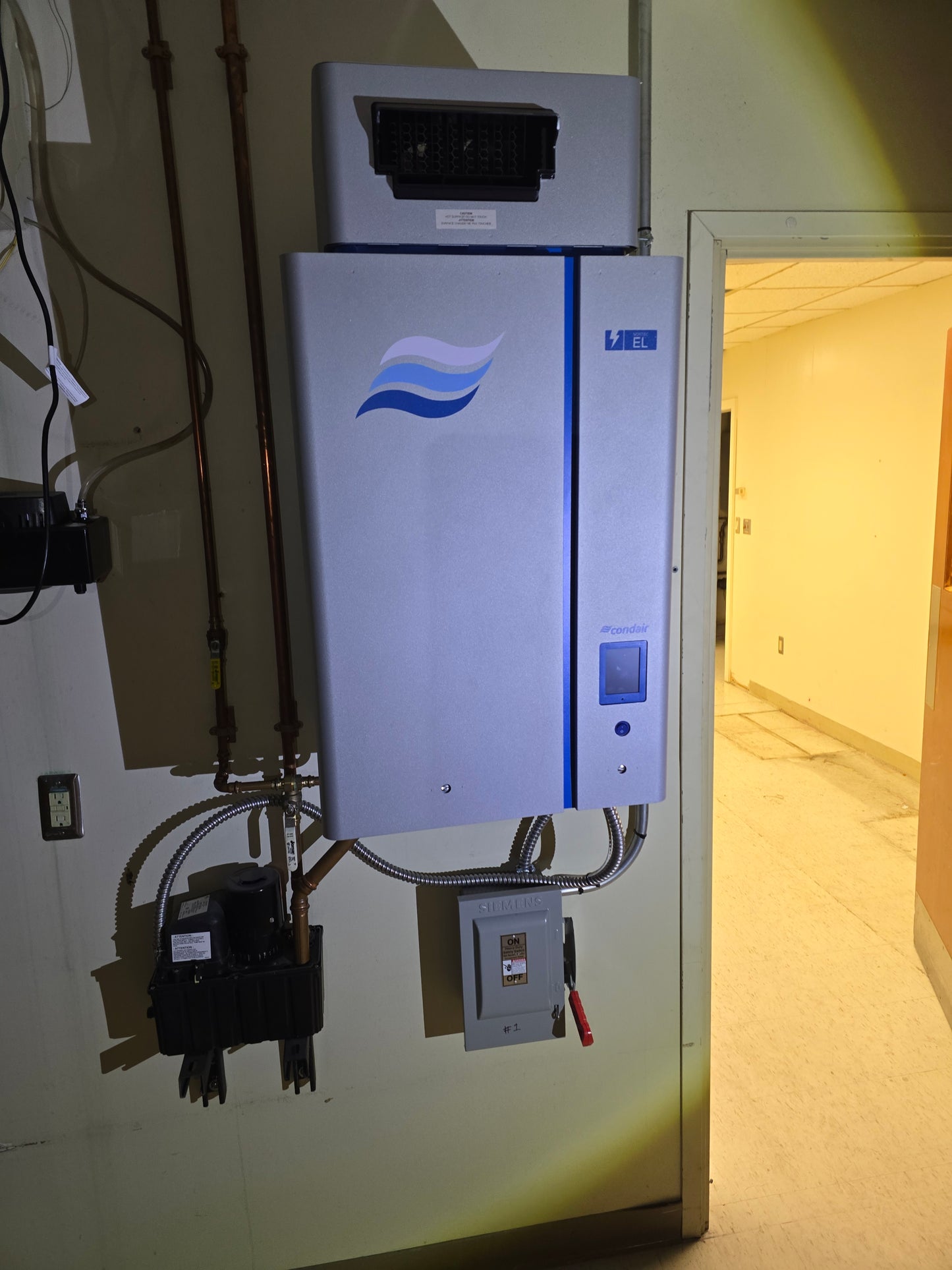 Condair Nortec EL Space 50 Electrode Humidifier 480V 3PH 15kW Steam Blower 2021