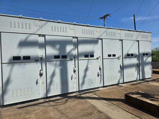 Powercon 38kV 600A 3 Phase Outdoor Metal Enclosed Switchgear Lineup S-14851