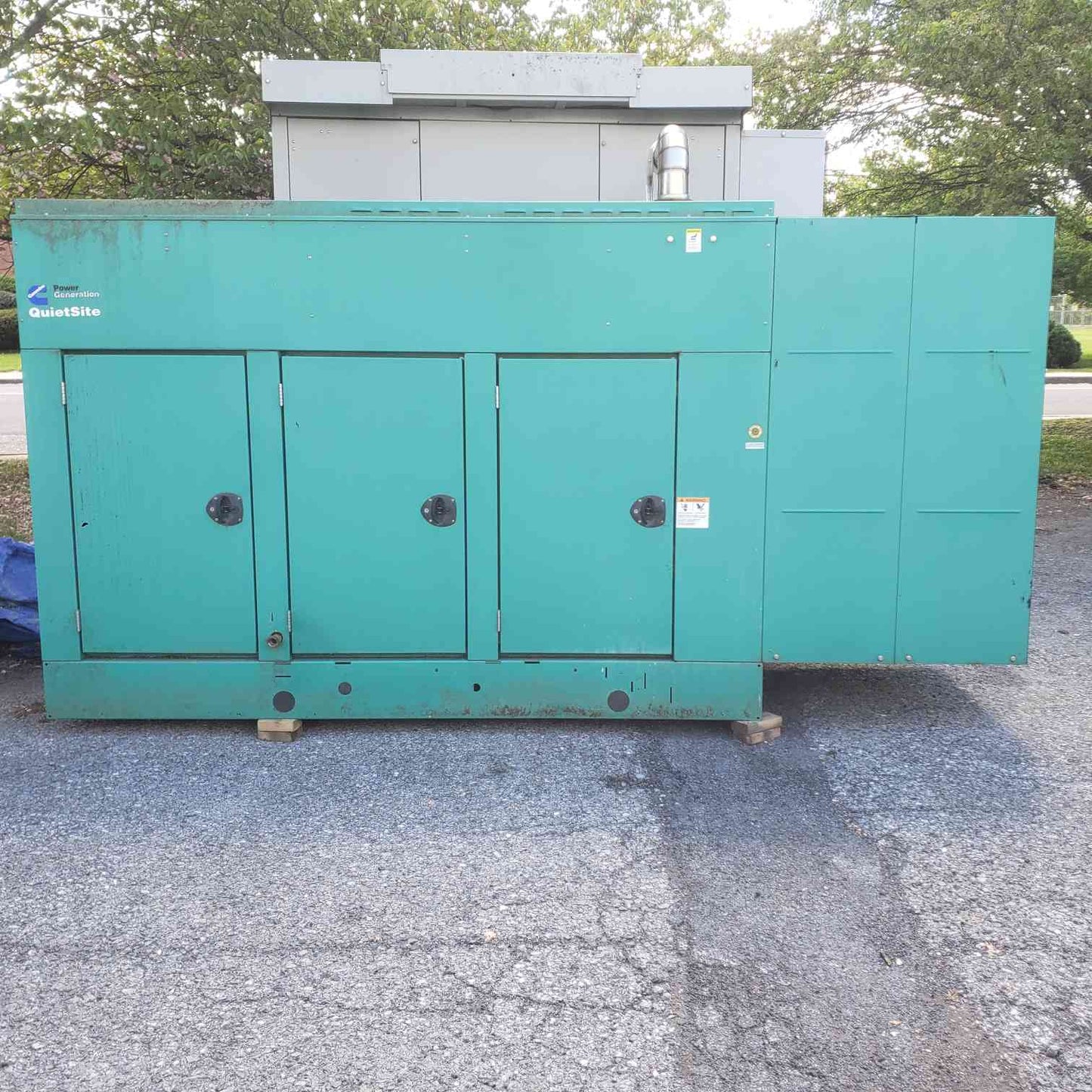 Cummins QuietSite 100kW Nat Gas LP Generator GGHH 1&3PH Standby 296Hrs. TESTED (SKU: 112978)