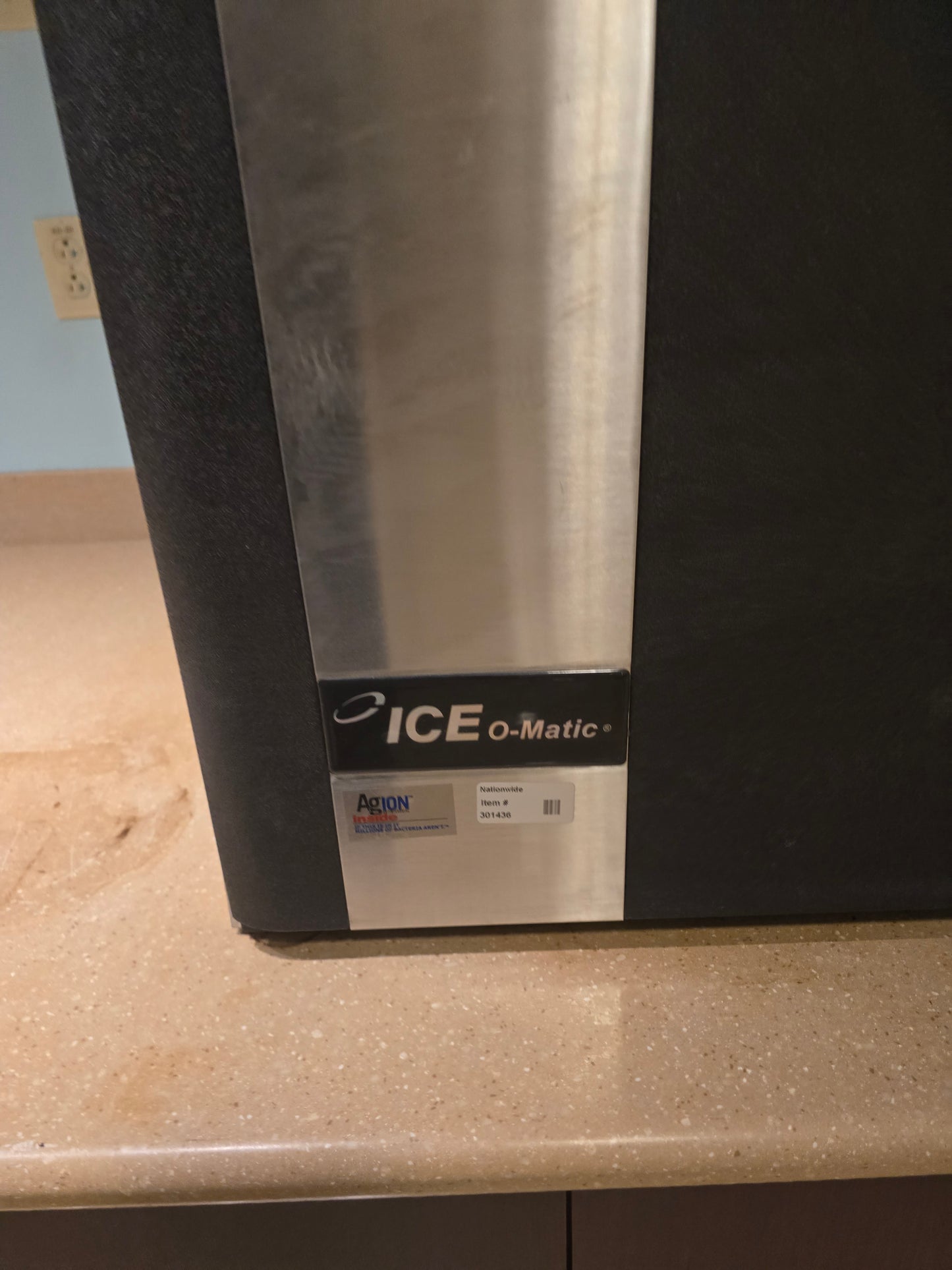 Ice-O-Matic Commercial Ice Machine Head - Modular Air Cooled - AgION Antimicrobial