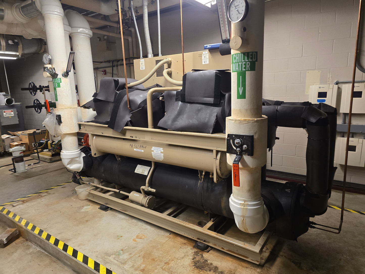 Trane RTWA110 Series R 110-Ton Water-Cooled Rotary Screw Liquid Chiller - Used