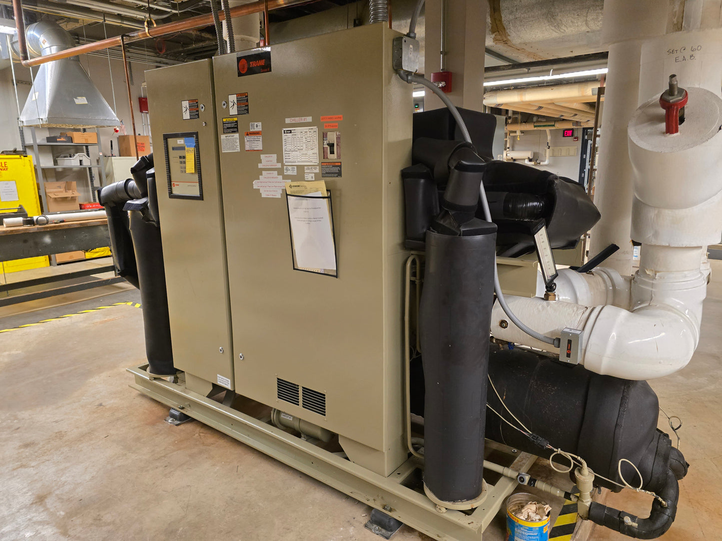 Trane RTWA 110 Series R Rotary Liquid Chiller 110 Ton 460V 3PH Water Cooled