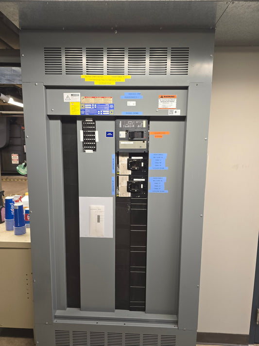 Square D I-Line Panelboard DP#6 1000A 208Y/120V 3-Phase 4-Wire with PowerPact PG 1000 Main Breaker and Sub-Feed Breakers