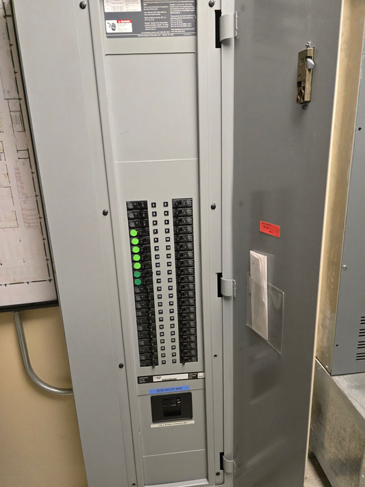 Siemens P1X42MC400C S1 Panelboard 400A 120/208V 3-Phase 42-Circuit with 225A Subfeed Breaker