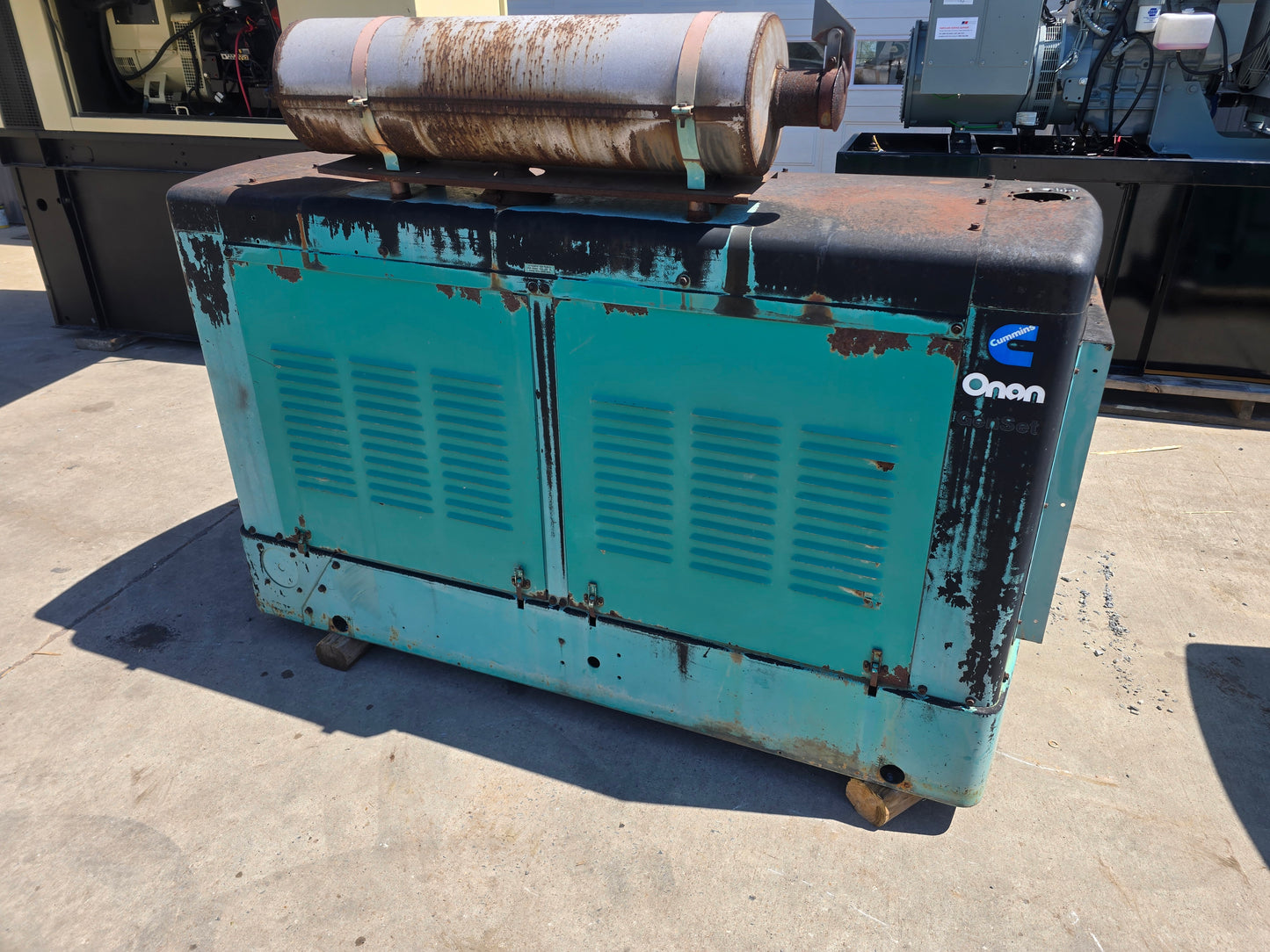 35kW Onan Nat Gas LP Generator 4.9 Ford '96 655hrs TESTED