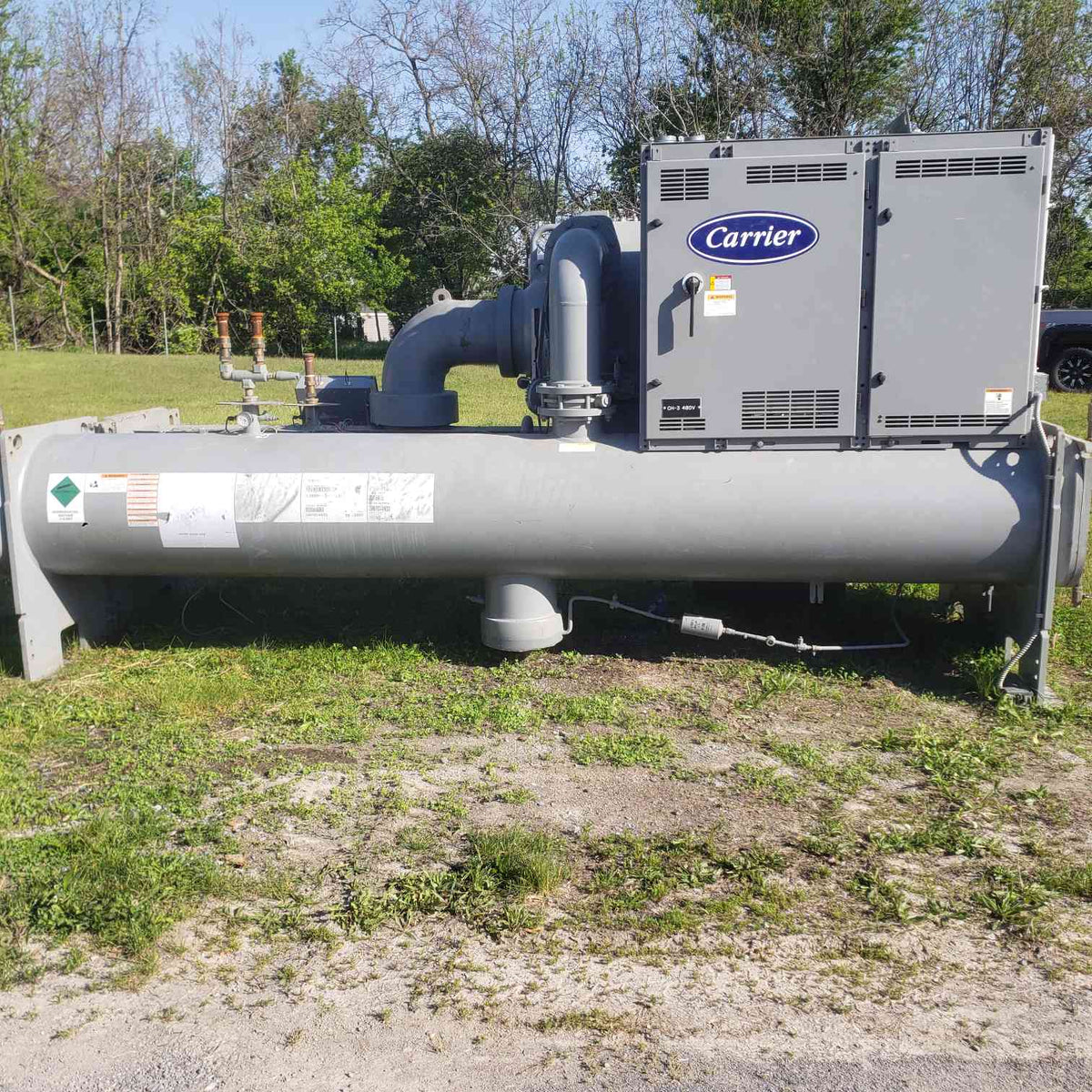 Carrier Evergreen 300 Ton 350 Ton 460V 3PH 60Hz 277A Chiller 19XRV3537337KBH64 (SKU: 113185)