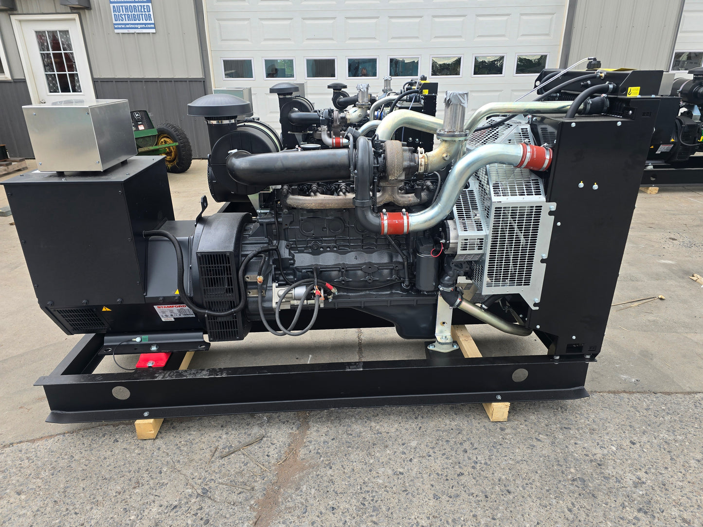 135KW NEW FPT Powered Open Skid Diesel Generator TIER 43