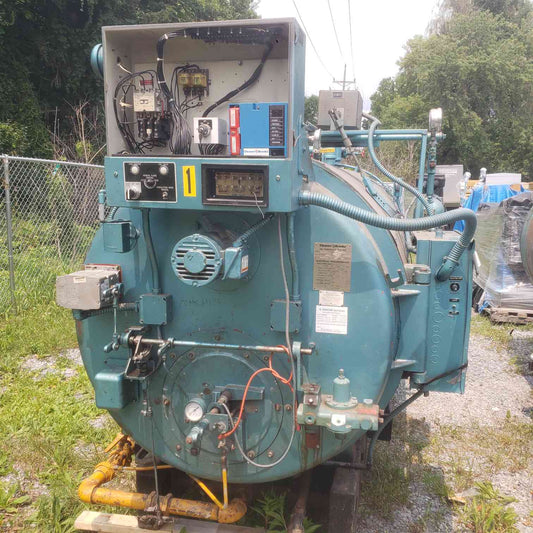 Cleaver Brooks CB200-70 70 HP Packaged Boiler 125 PSI Dual Fuel Gas Oil